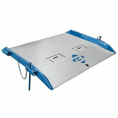 BLUFF MFG 20T6072 T Series 60'' x 72'' Steel Dock Board with Steel Lock Pins 20920T6072